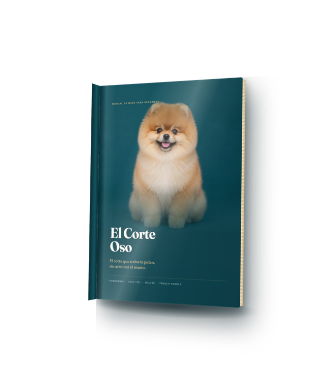 El Corte Oso, manual de mesa para groomers